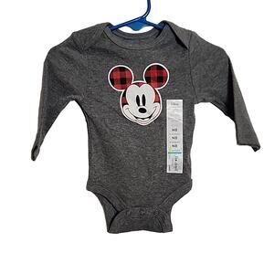 Disney Jumping Beans Snap One Piece, Mickey Mouse, Newborn